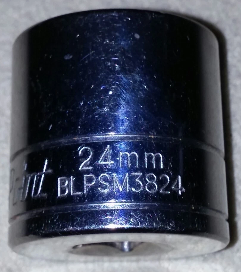 Blue Point BLPSM3824 24mm Standard Depth Metric Socket 3/8" Drive 6 Point - Image 1 of 3