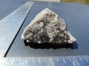 2 1/2" X 3 1/4" Sparkly Druzy Quartz Cluster w/Herks, CGM - St. Johnsville, NY - Picture 1 of 6