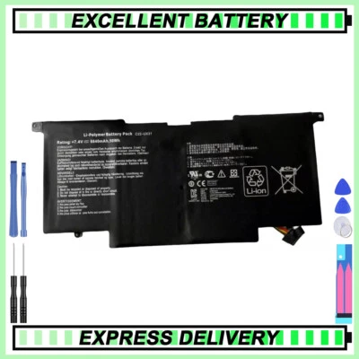 NEW Laptop Battery for ASUS ZenBook UX31 UX31A UX31E C22-UX31 C23-UX31 - Bild 1 von 4