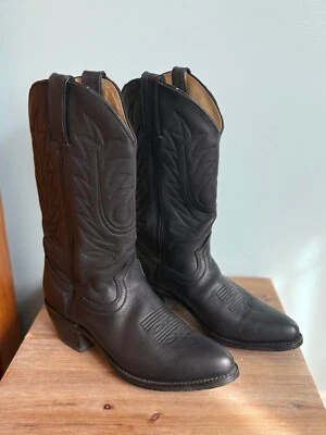 Ковбойские сапоги вестерн Durango черные швы женские размер 6,5-7 М RD4100 матовые б/у в отличном состоянии - Изображение 1 из 4