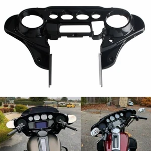 Front Inner Fairing For Harley Touring Electra Glide, Street Glide 2014-23 Black - Picture 1 of 9