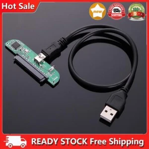 New 2.5 " USB 2.0 TO SATA 7 + 15 Pin Hard Disk Adapter Converter - Bild 1 von 14