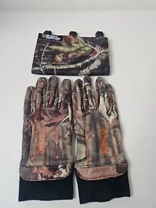 Scent Blocker Archery Camouflage Arm Guard and 1 pair of Redhead Gloves size M - Picture 1 of 10