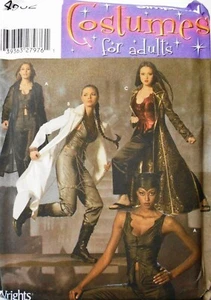 Nuevo Disfraz Simplicity 4962 Patrón Matriz Gótica Tomb Raider Lara Croft Gato-Mujer - Imagen 1 de 4