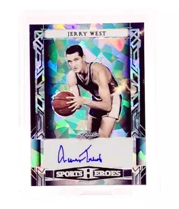 JERRY WEST Autograph /39 Leaf Sports Heroes NBA 2024π₯ - Picture 1 of 2
