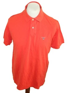 GANT HOMBRE Polo Camisa CAMISETA REGULAR FIT ROJO T. L 70CM - Imagen 1 de 5