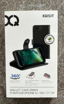 Genuine Xqisit 2-in-1 Eman Hybrid Wallet Case For iPhone 6/6s/7/8 - ADG106 - Image 1 of 3