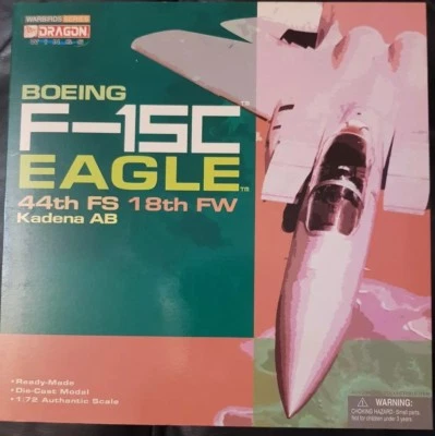 Dragon Wings Warbirds Boeing F-15C Strike Eagle 44th FS 18th FW Kadena AB 50106 - Image 1 of 4