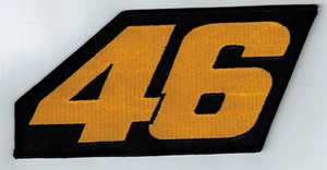 Valentino Rossi 46 heavy duty iron on patch 3 x 6 inch - Picture 1 of 1