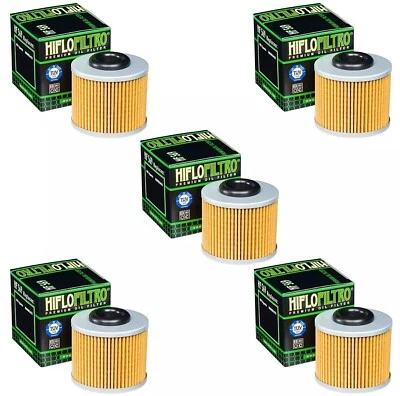 5 Hiflofiltro HF569 Oil Filters For MV Agusta F3 800 F3 675 Brutale 675 Turismo - Image 1 of 4