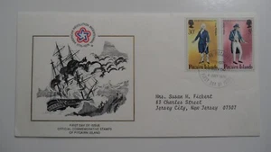 STAMPMART : PITCAIRN ISLANDS AMERICAN REVOLUTION BICENTENNIAL 1976 OFFICIAL FDC - Picture 1 of 2