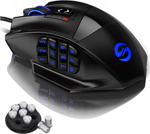 Utechsmart Venus Gaming Mouse RGB Wired, 16400 DPI High Precision Laser - Picture 1 of 12