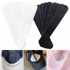 20Pcs Cap Size Reducer Tape Hat Sweat Guard Bands Liner Protector Insert - Picture 1 of 19