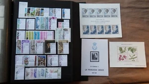 Timbres Stamps MONACO Neufs MNH ** 1983 complet / Full + BLOCS 24 25 & 26 - Picture 1 of 5