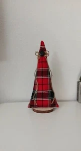 Christmas Tree/ Red & Black Plaid/ Farmhouse Country/Mantel Decor/ Tablescape  - Picture 1 of 4