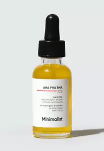 Exfoliación facial minimalista | Exfoliación multinivel, piel sana, regordeta y brillante 30 ml - Imagen 1 de 4