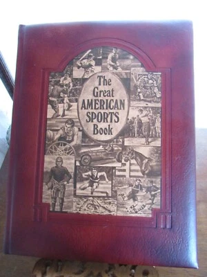 The Great American Sports Book (Mission Leather) George Gipe 1980 Hall of Fame - Imagem 1 de 4