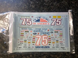 Factory Stores of America Todd Bodine #75 NASCAR Slixx-AUFKLEBER 1-#20 Modellteile - Bild 1 von 2