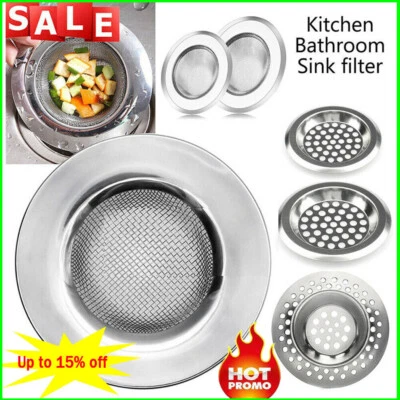 Abflusssieb Haarsieb Ablaufsieb für Badewanne Dusche Küchenspüle Waschbecken - Bild 1 von 4