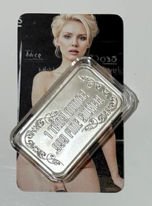 Sexy! 1 Oz .999 Silber Farbe Kunstbarren "Teacher's Pet" Auflage 100 mit Zertifikat - Bild 1 von 2