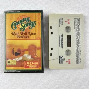 Country Songs That Will Live Forever (Audio Cassette) Reader's Digest Tape 2 - Picture 1 of 2