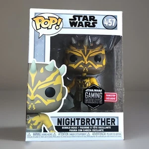 Funko Pop! #457 Star Wars Night Brother Figura in Vinile Esclusiva GameStop - Foto 1 di 6