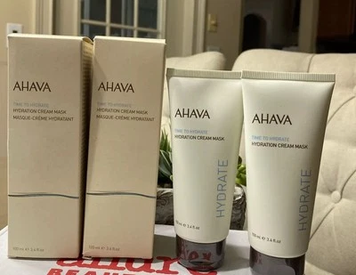 2 Ahava Hydration Cream Mask - Full Size 3.4oz/100ml Sealed - Image 1 of 4