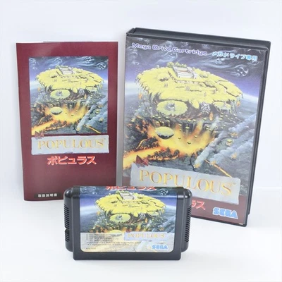 Mega Drive POPULOUS Sega 0438 md - Image 1 of 4