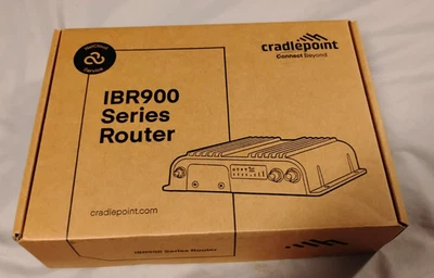 Cradlepoint IBR900-1200M-B  Wireless Router - WWAN - Wi-Fi 5 - New Open Box - Image 1 of 4