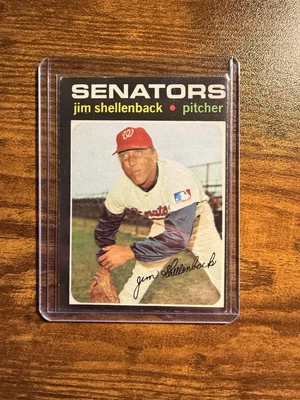 1971 Topps - Jim Shellenback #351 - Image 1 of 2