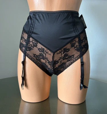 Braguita hipster liguero de encaje etiqueta negra Calvin Klein nueva con etiquetas, talla M L Foto 1 de 2