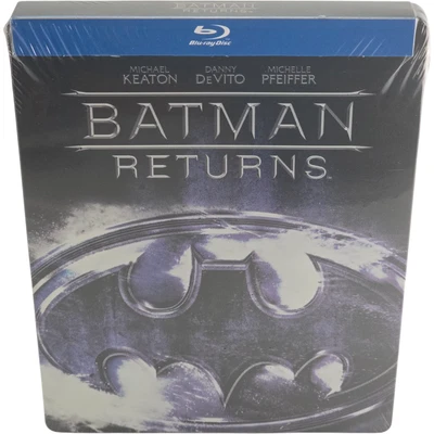 Batman Returns Blu-Ray Steelbook Michael Keaton, Danny Devito 2013 Area Free - Image 1 of 4