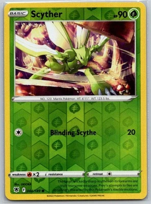 Scyther (004) 004/189 Reverse Holo SWSH10: Astral Radiance NM - Image 1 of 2