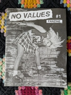 No Values Festival Fanzine Zine Magazine The Misfits Iggy Pop