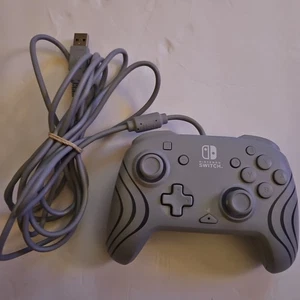 PDP Afterglow Wave Wired LED Controller for Nintendo Switch - Grey - Picture 1 of 4