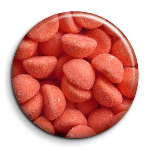 Fraise Tagada - Badge Epingle 38mm Button Pin - Imagen 1 de 5