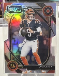 2024 Panini Select #230 Joe Burrow Silver Prizm Die Cut Prizm - Foto 1 di 2