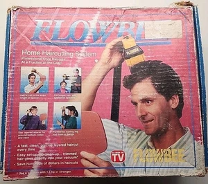 Sistema taglio capelli vintage FLOWBEE con scatola originale visto in tv 1994 TESTATO - Foto 1 di 13
