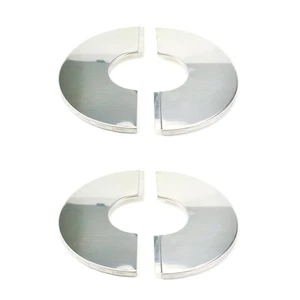 Wall Split Flange, Stainless Steel Round Escutcheon Plate for 2"/51mm Diamete... - Picture 1 of 9
