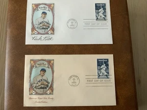 1983 #2046 20c Babe Ruth - 2 House Of Farnam FDCs - Picture 1 of 1