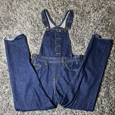 Mono Anthropologie X Levi’s Naranja Pestaña Botón Frontal Mujer 25 Dobladillo Áspero Usado en Excelente Condición Foto 1 de 4