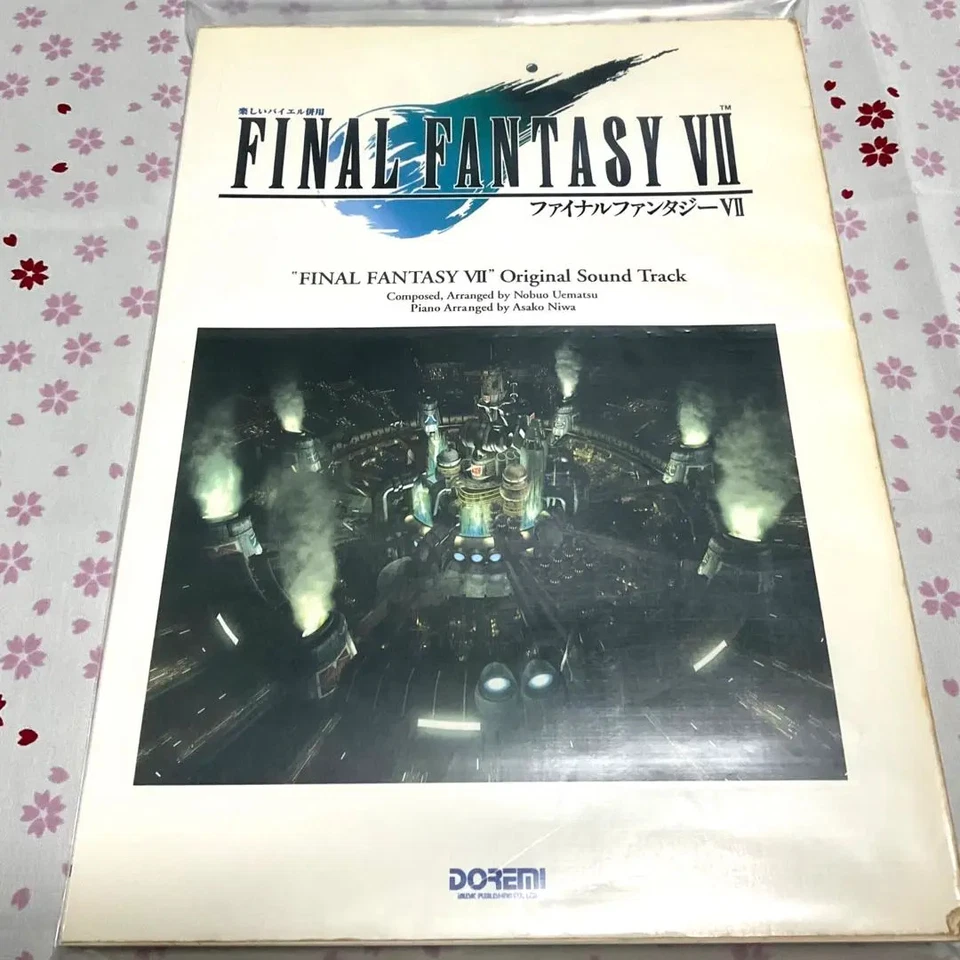 【US DDP】Final Fantasy VII 7 Original Sound Piano Sheet Music Book Musical Score - Image 1 of 1