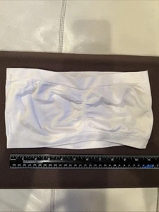 Seduction Fashion Seamless Bandeau (white) Size XS - Picture 1 of 3