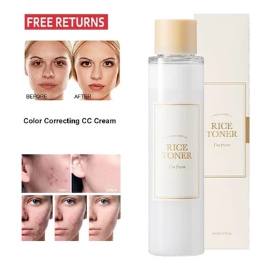 I'M FROM RICE TONER I’m from Rice Toner 78% Rice Extract Glow W/ Niacinamide/Beauty Toner 150ml ML2