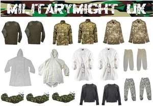 1 32 / 1 35 SCALE MODERN BRITISH WINTER COMBAT UNIFORMS CLOTHING DECALS - Picture 1 of 4