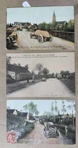 AUTOMOBILE FRANCIA CIRCUITO LA SARTHE-LOTTO 3 CARTOLINE-C94-181 - Picture 1 of 1