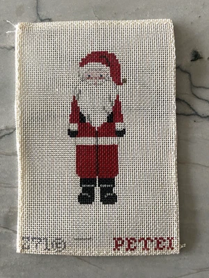 Petei Z71 Traditional Santa Claus Hand painted Needlepoint Canvas Christmas - Image 1 of 4