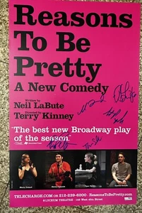 Piper Perabo,steven Pasquale, Thomas Sadoski, Neil LaBute Signed Window Card. - Picture 1 of 1