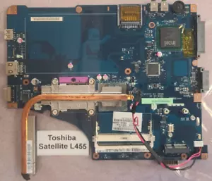 TOSHIBA Satellite L455 L455D Series 15.6" INTEL Laptop MOTHERBOARD K000093580 - Picture 1 of 6