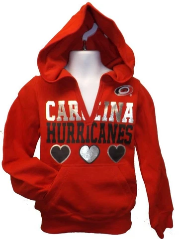 New Carolina Hurricanes Youth Kids Girls Sizes XS-S-L-XL Hoodie $30 Cover